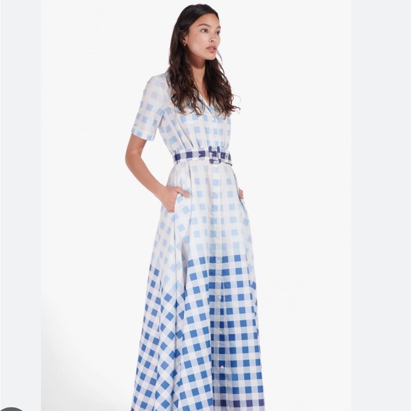 STAUD Dresses & Skirts - Designer dress bust 35 waist 25 length 54 belt not included